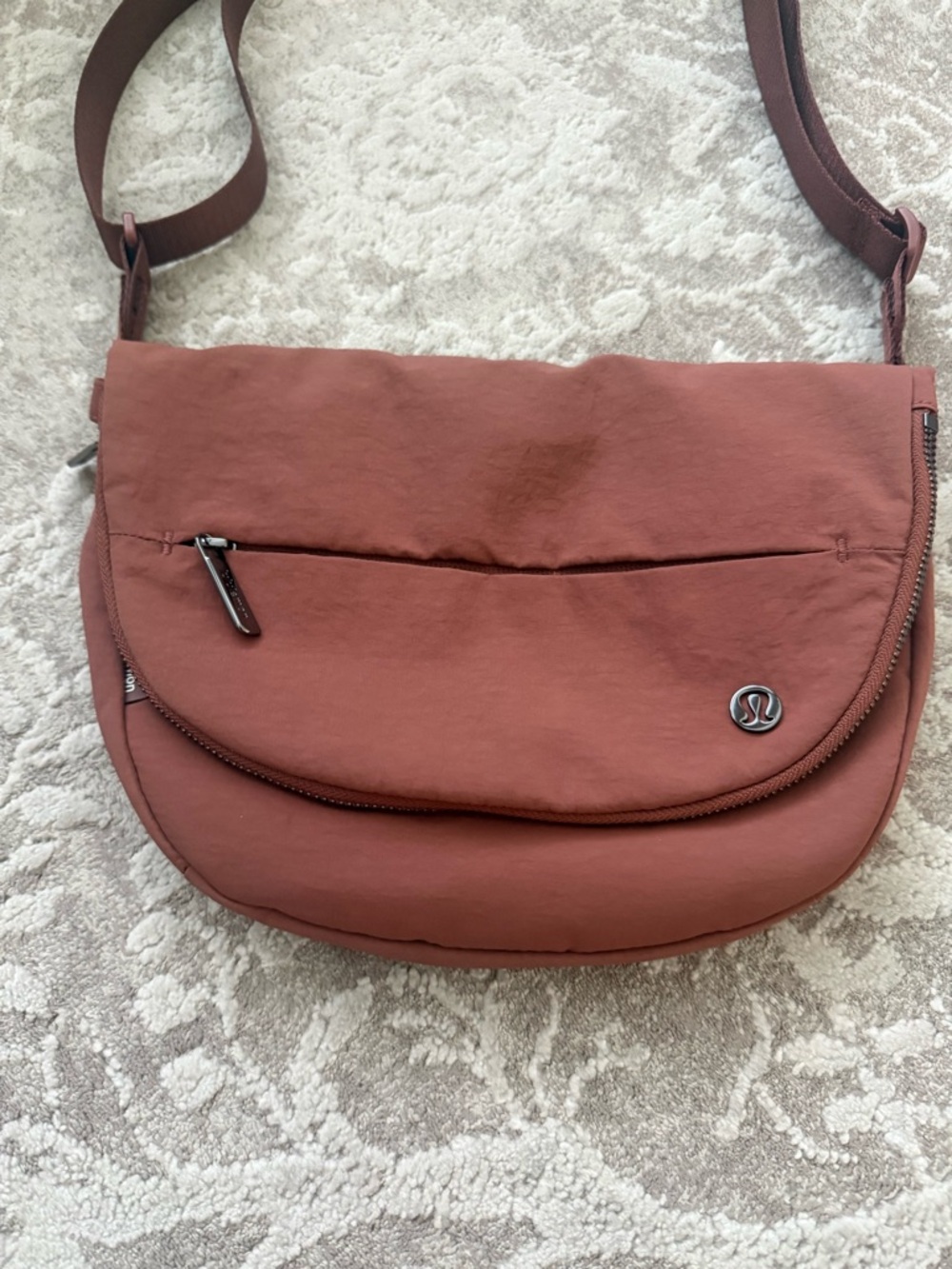lululemon athletica All Night Festival  5L Crossbody Bag in Rust